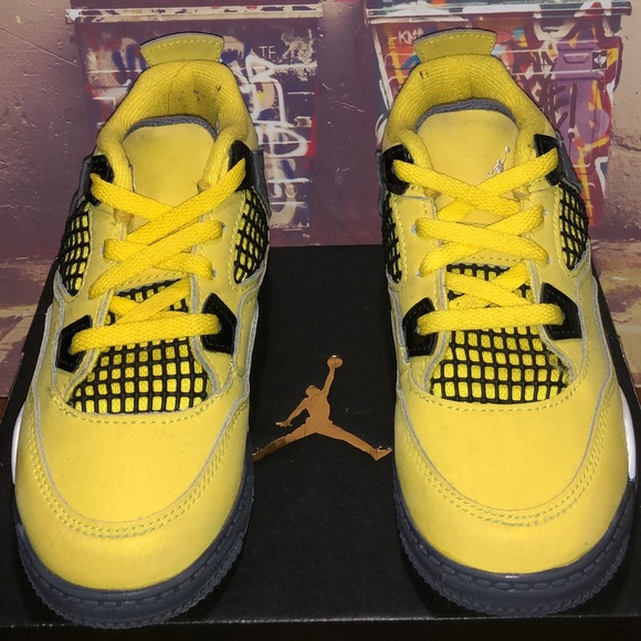 JORDAN 4 LIGHTNING (TD) 10c - Picture 4 of 5